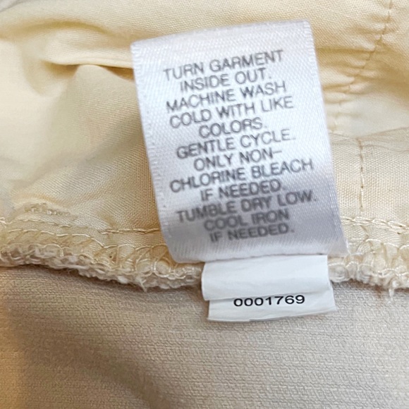 SALE J. Jill Cream Narrow Wale Corduroy, Mid Rise, 5 Pocket Boot Cut Jean, EUC - Picture 6 of 7